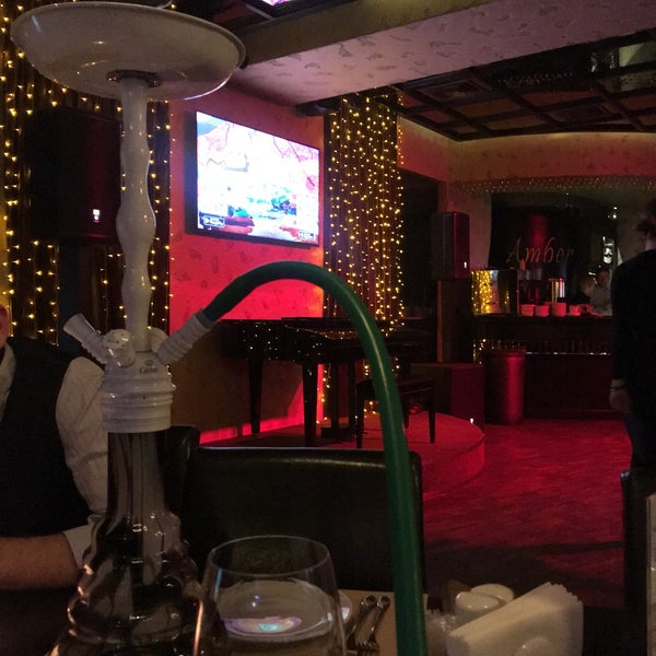 2/23/2019 tarihinde Alina C.ziyaretçi tarafından Ресторан-караоке «Амбер» / Amber Restaurant &amp; Karaoke'de çekilen fotoğraf