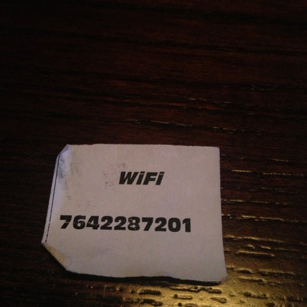 Wifi password)