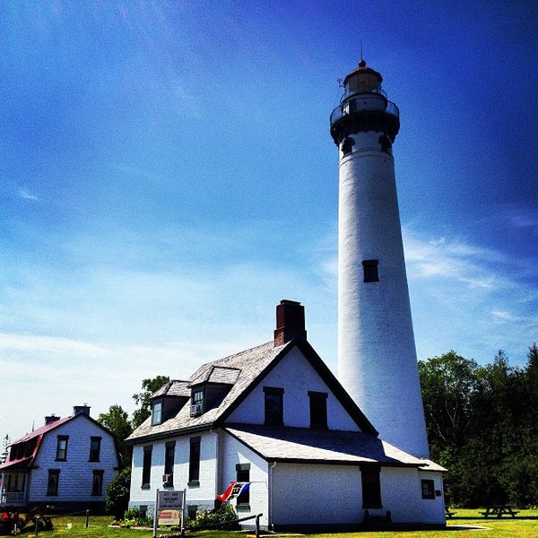 Photo taken at New Presque Isle Lighthouse by Robert E. on 7/1/2013