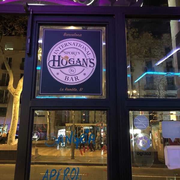 1/1/2019 tarihinde Naz Tuğçe S.ziyaretçi tarafından Hogan&#39;s Barcelona'de çekilen fotoğraf