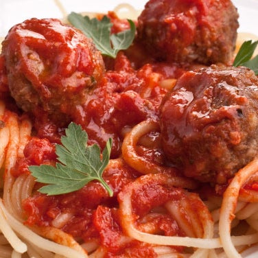 They have Spaghetti with meatballs with Italian Meatballs ... delicious ! Don't forget to try their LASAGNAS, mouth watering !