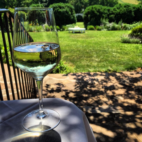 The setting is positively idyllic, the type of place at which you stop for lunch between wineries, and then realize hours later that you've sat in the garden until your next destination has closed.
