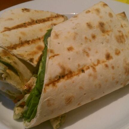Try the polllo wrap very good, grilled chicken spinach pesto etc