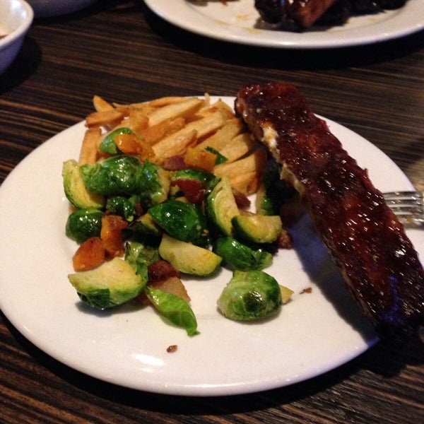 The Spareribs are tremendous and the Bacon Brussel Sprouts are a fabulous dish!