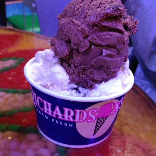 Photos at Richardson's Ice Cream Jordan's Furniture Ice Cream Parlor