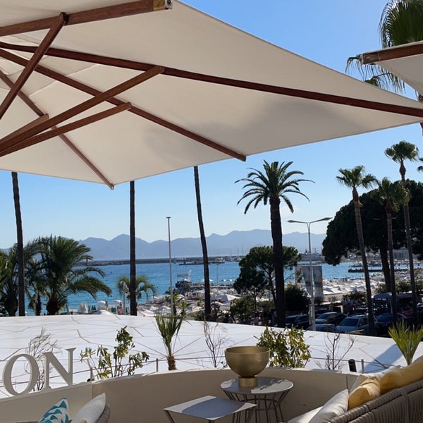 Photo taken at JW Marriott Cannes by mesh on 7/27/2023