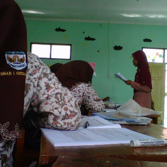 Foto diambil di SMA Negeri 1 Gedangan oleh Fahmi A. pada 1/16/2013