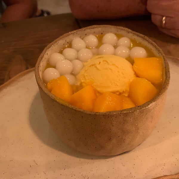 7/28/2021 tarihinde Yunhua Z.ziyaretçi tarafından Mango Mango Dessert'de çekilen fotoğraf