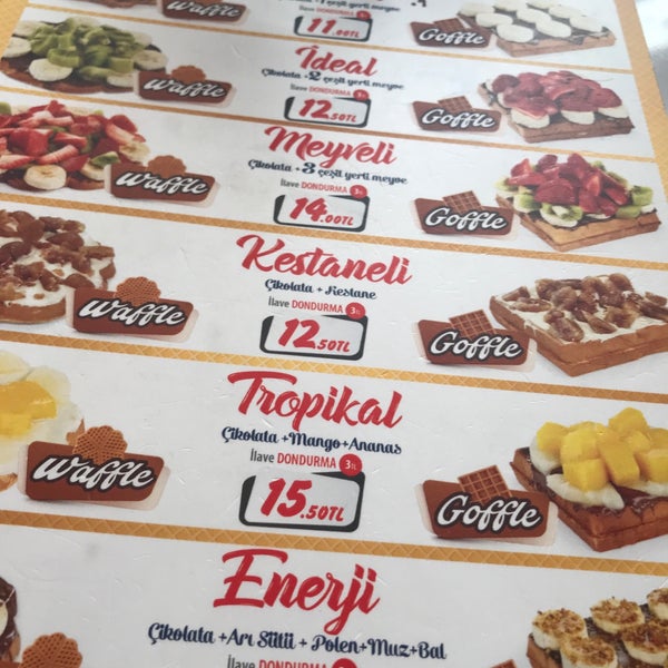 Foto scattata a Waffle&#39;cı Akın da Ufuk il 4/8/2018
