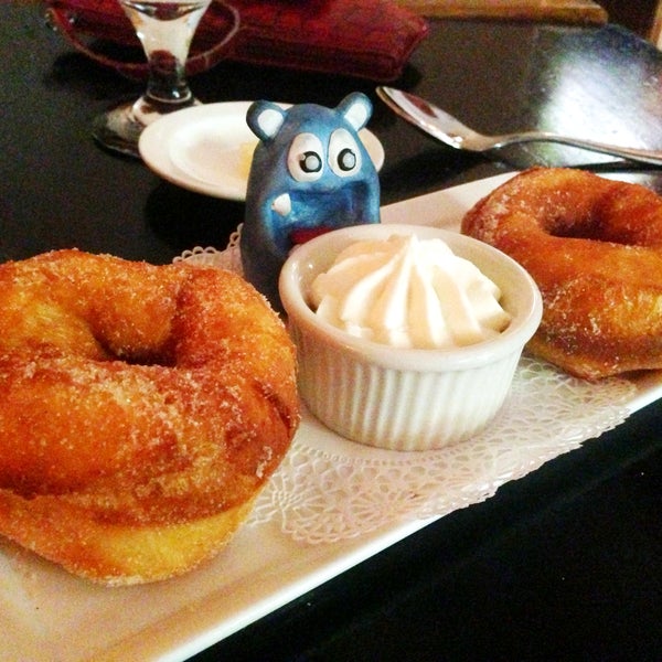 you just have to try Fried Donuts $3 (6/5 NOMs). A puppy might punch you if you don't order this!