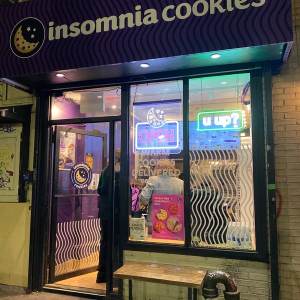 2/11/2023 tarihinde Michael N.ziyaretçi tarafından Insomnia Cookies'de çekilen fotoğraf