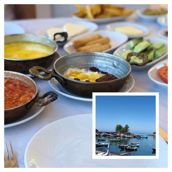 Das Foto wurde bei İskele Et &amp; Balık Restaurant von Fatma K. am 8/7/2019 aufgenommen