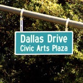 2100 Thousand Oaks Boulevard at Dallas Drive.
