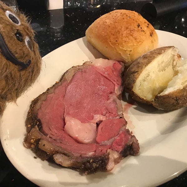 Photo taken at Harold Seltzer&#39;s Steakhouse by Rob S. on 4/28/2019