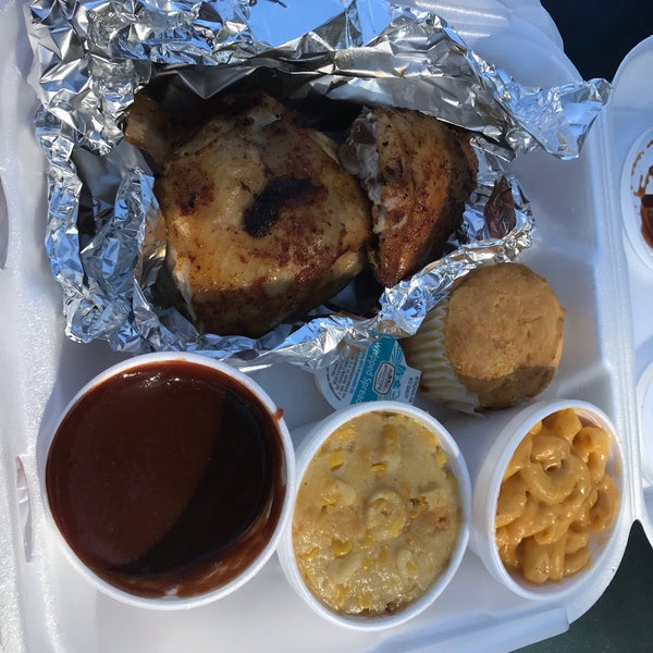 Photo taken at Hungry Harry&#39;s Famous BBQ by Rob S. on 10/28/2018