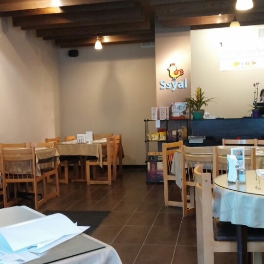Photo taken at Ssyal Korean Restaurant and Ginseng House by Chris C. on 4/16/2014