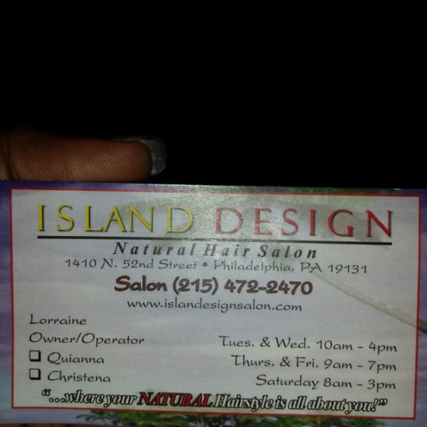 Photos At Island Designs Natural Hair Salon Carroll Park
