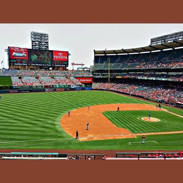 Angels Stadium Field Level Baseball Field in Platinum Triangle