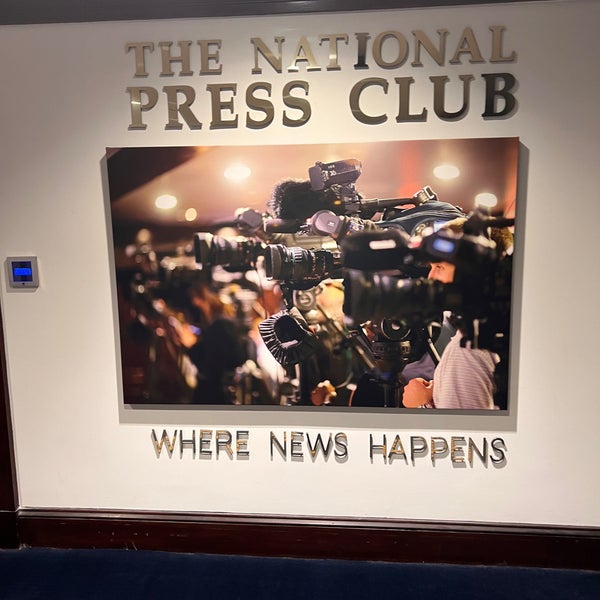 Photo taken at The National Press Club by Michael B. on 7/11/2023