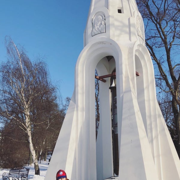 Часовня Казанской Богоматери Ярославль ночью