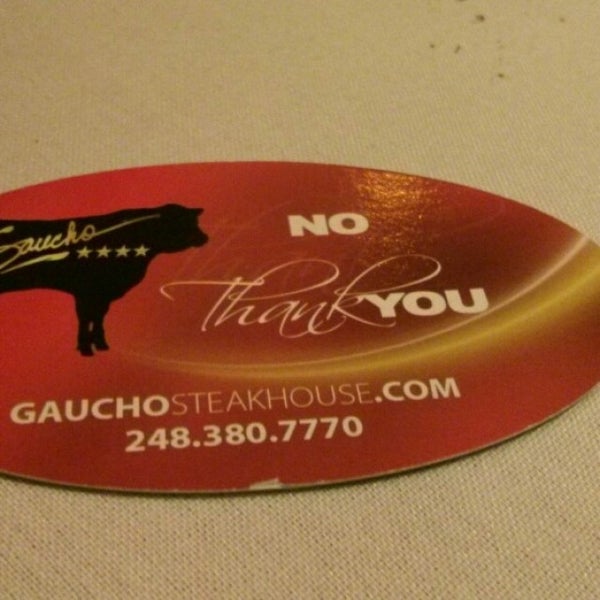 Photo taken at Gaucho Brazilian Steakhouse by Rich on 6/25/2015