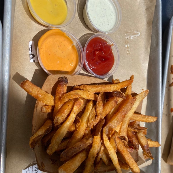 Wifey and I got the firebird and fries. It was good but not to die for. Fries are double fried. She liked them and I did not.