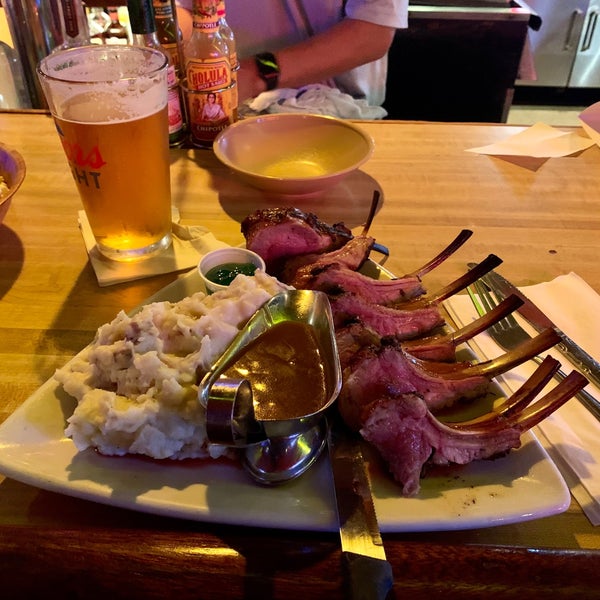 $21 Rack of Lamb Monday special was awesome. This is a dive bar with a great beer selection and good food. Would come here all day.