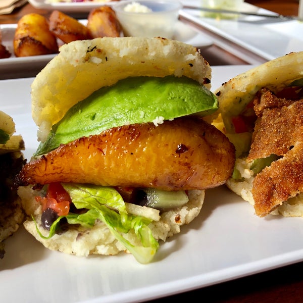 Photo taken at Pica Pica Arepa Kitchen by Lana on 4/29/2019