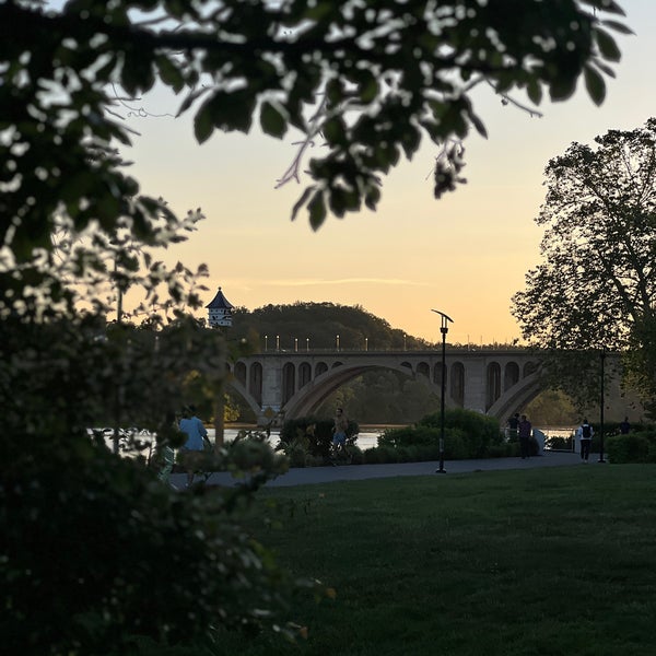 Photo taken at Georgetown Waterfront Park by REEM🦌 on 5/1/2024