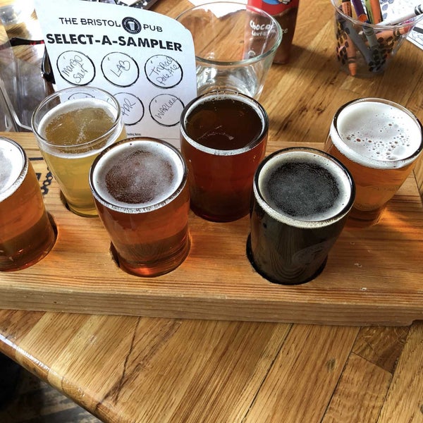 Photo taken at Bristol Brewing Company by Krista L. on 3/23/2019