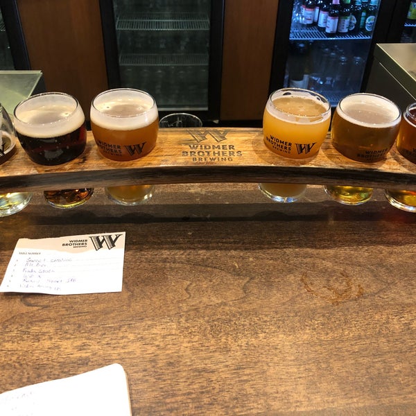Photo taken at Widmer Brothers Brewing Company by Krista L. on 3/14/2018