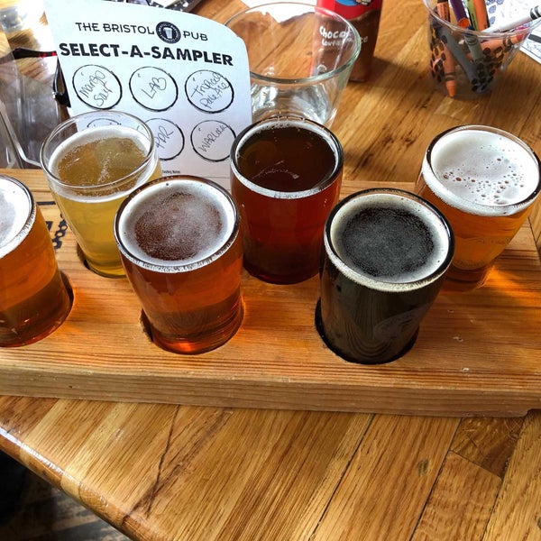 Photo taken at Bristol Brewing Company by Krista L. on 3/23/2019