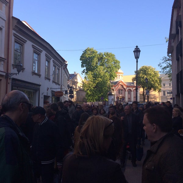 5/16/2015 tarihinde Gregory T.ziyaretçi tarafından Pilies gatvė'de çekilen fotoğraf