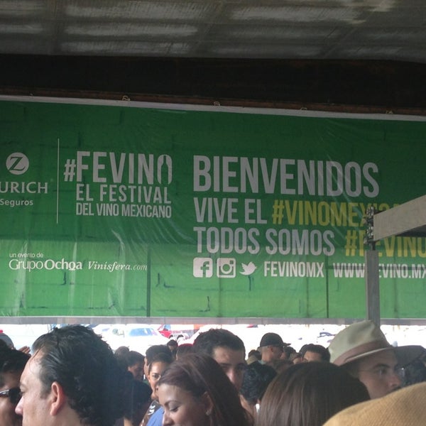 Снимок сделан в #FEVINO el Festival del Vino Mexicano пользователем Aida D. 6/8/2013