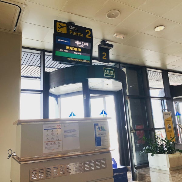 Photo taken at Asturias Airport (OVD) by Fran S. on 6/26/2019