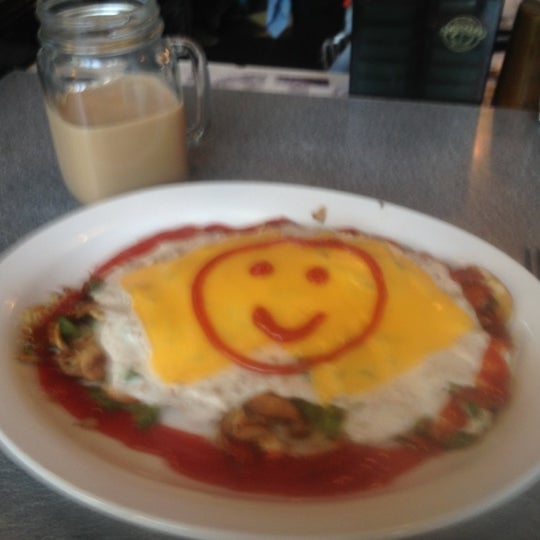 Photo taken at Johnny B Good&#39;s Diner by Angie R. on 12/30/2012