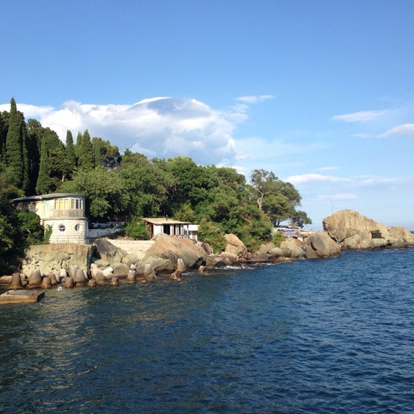 Пляж сковородка Алупка