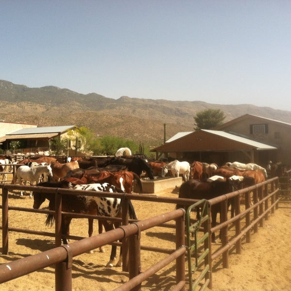 Photo taken at Tanque Verde Ranch by Brittany C. on 5/4/2013