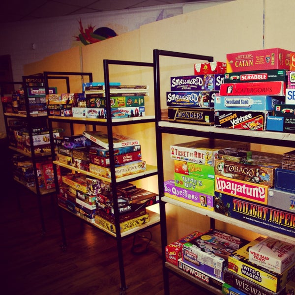 Photo taken at The Hungry Hippo Board Game Café by Brendan L. on 5/2/2013