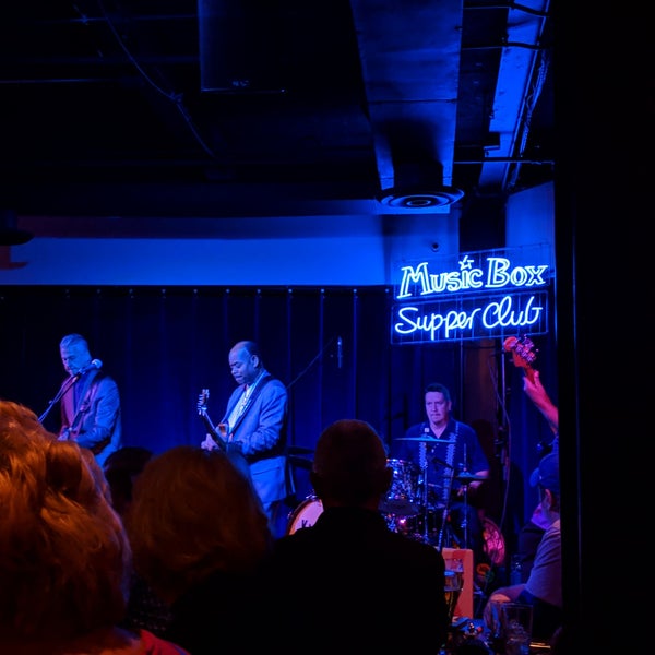 Photo taken at Music Box Supper Club by Kasey C. on 1/5/2019