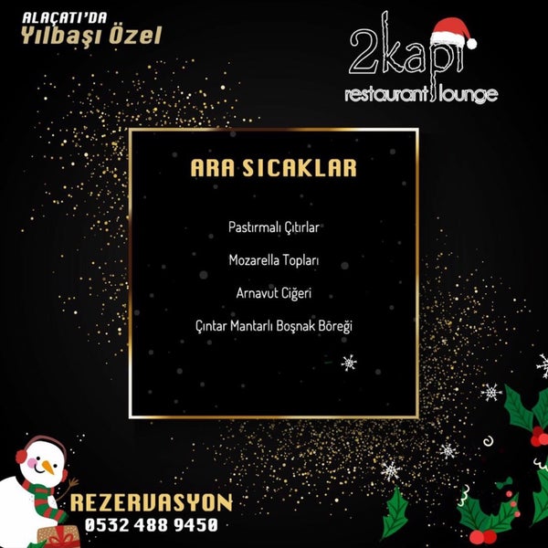 Foto diambil di 2Kapı Restaurant &amp; Lounge oleh Ali Haydar T. pada 12/13/2018