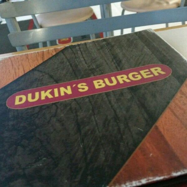 Photo taken at Dukin&#39;s Burger by Lucas A. on 3/26/2017