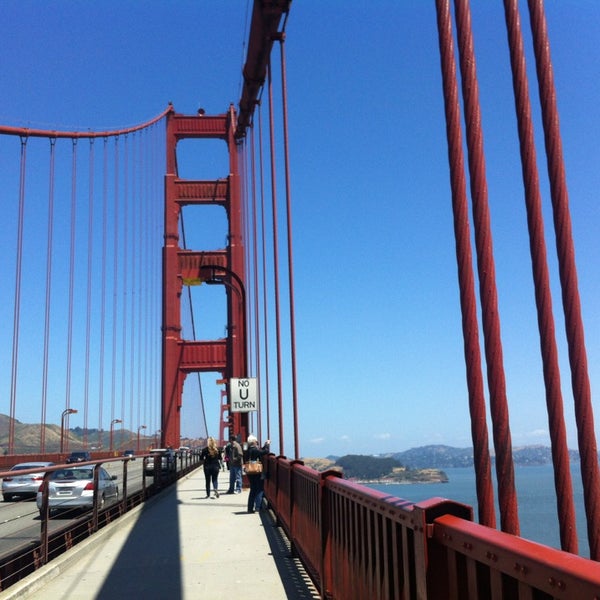 Photo taken at *CLOSED* Golden Gate Bridge Walking Tour by Wei D. on 5/23/2013