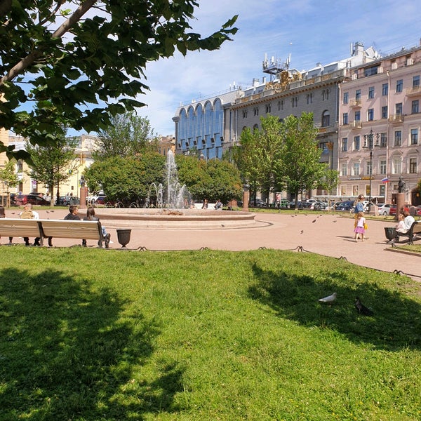 Photo taken at Manezhnaya Square by Ivan D. on 6/14/2021