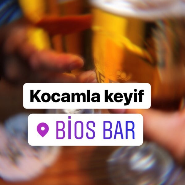 Снимок сделан в Bios Bar пользователем Melek Efsane A. 7/21/2019