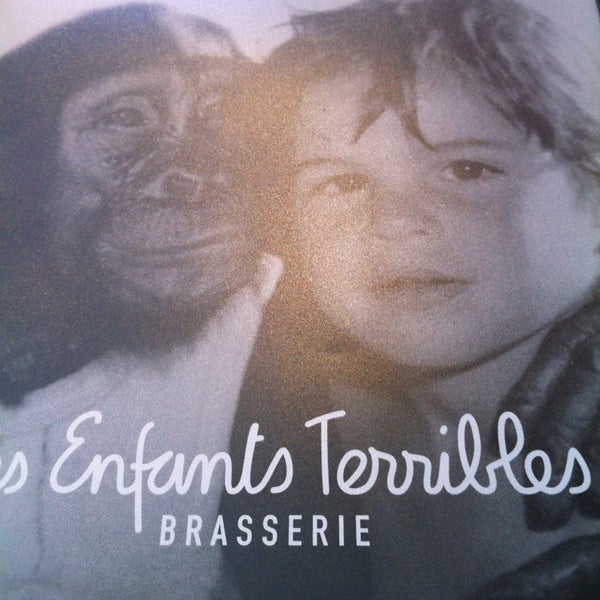 Photo taken at Les Enfants Terribles Brasserie by Léa R. on 3/9/2013