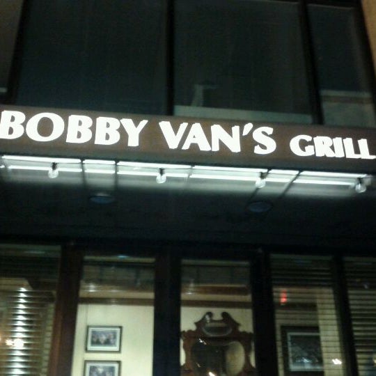 Photo taken at Bobby Van&#39;s Grill by J. R. S. on 8/18/2011