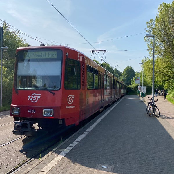 H Uni Ost/Botanischer Garten Tram Station in Düsseldorf