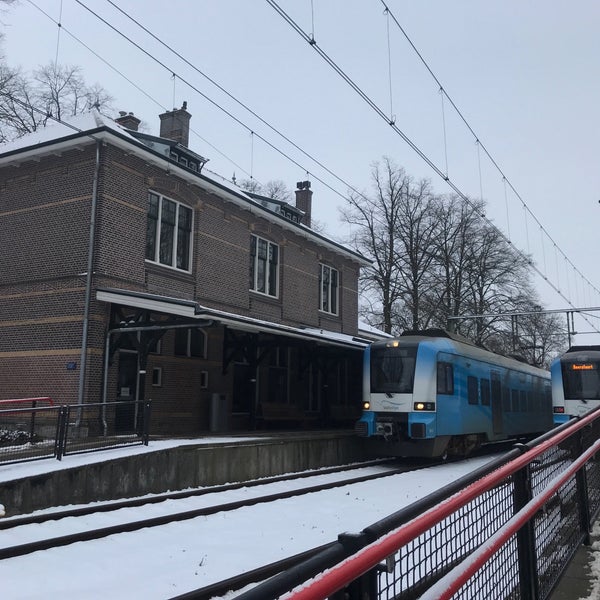 Station Lunteren Train Station In Lunteren