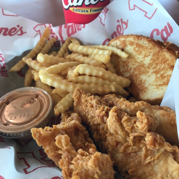 Photo taken at Raising Cane&#39;s Chicken Fingers by Greg on 4/12/2018